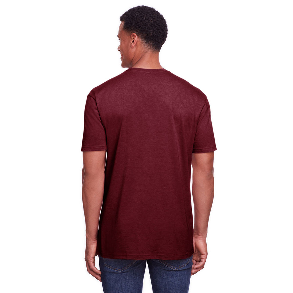 Gildan Men's Maroon Mist Softstyle CVC T-Shirt