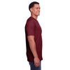 Gildan Men's Maroon Mist Softstyle CVC T-Shirt