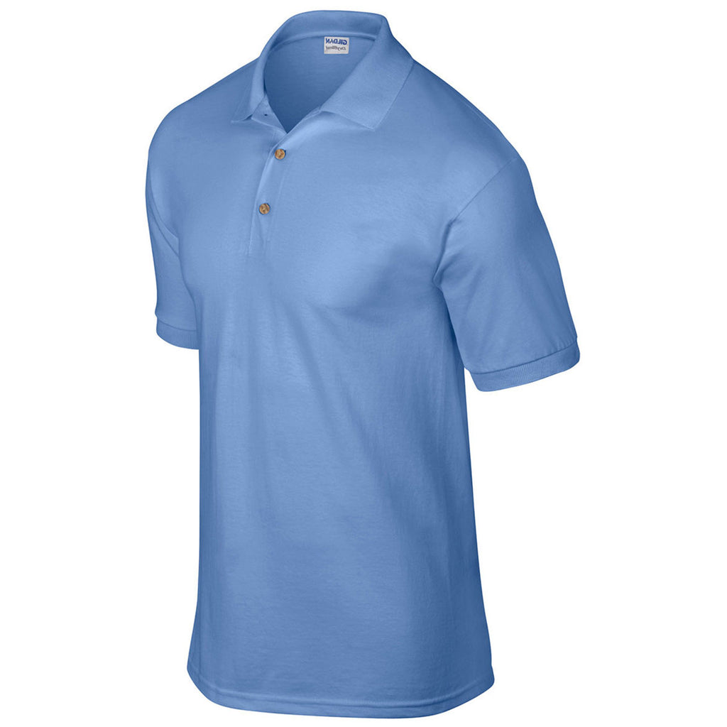 Gildan Men's Carolina Blue 6 oz. 50/50 Jersey Polo