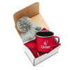 Primeline Red Log Cabin Warm Gift Set
