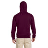 Gildan Unisex Maroon Premium Cotton Ringspun Hooded Sweatshirt