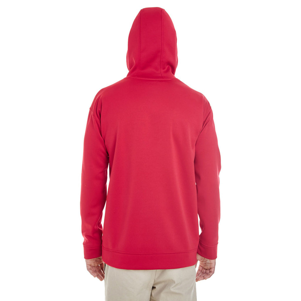 Gildan Men's Sport Scarlet Red Performance 7 oz. Tech Hooded Sweatshirt