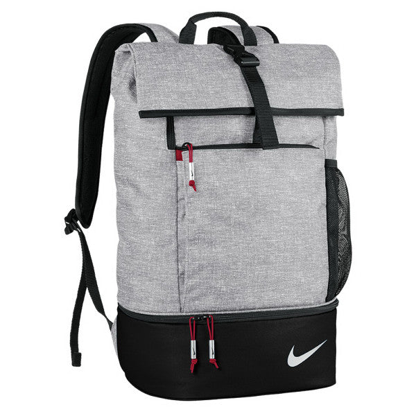 Nike Silver Black Red Sport Backpack