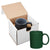Primeline Green-Hunter 11 oz Basic C Handle Ceramic Mug in Individual Mailer