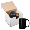 Primeline Black 15 oz El Grande Ceramic Mug in Individual Mailer