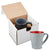 Primeline Red 16 oz Fleck & Timbre ceramic Mug in Individual Mailer
