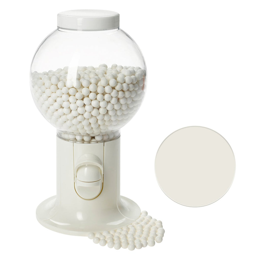 Hit White Gumball Machine