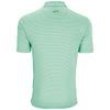 Greg Norman Men's Mint Protek Micro Stripe Polo