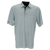 Greg Norman Men's Black Play Dry ML75 Foulard Print Polo