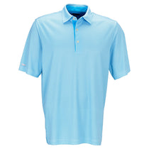 Greg Norman Men's Caribbean Blue Play Dry ML75 Foulard Print Polo