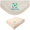 Logomark Cream Brookshire Micro-Plush Blanket