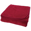 Logomark Red Brookshire Micro-Plush Blanket