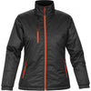 Stormtech Women's Black/Orange Axis Thermal Jacket