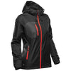 Stormtech Women's Black/Bright Red Olympia Shell