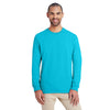 Gildan Unisex Lagoon Blue Hammer 6 oz. Long-Sleeve T-Shirt