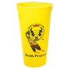 Bullet Yellow Solid 24oz Stadium Cup