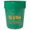 Bullet Green Fluted 16oz Stadium Cup