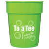 Bullet Lime Green Fluted 16oz Stadium Cup