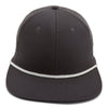 Paramount Apparel Charcoal/White Foam Backed Rope Cap