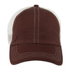 Paramount Apparel Brown/Ivory Caps 101 Two-Tone Mesh Back Cap