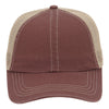 Paramount Apparel Dark Brown/Dark Khaki Caps 101 Two-Tone Mesh Back Cap