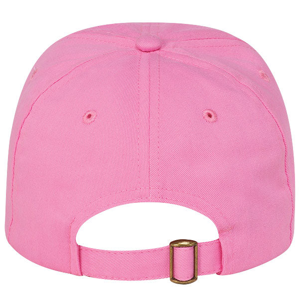 Paramount Apparel Pink Caps 101 Unstructured Jockey Brushed Twill Cap