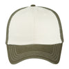 Paramount Apparel Stone/BSA Olive Caps 101 Two-Tone Washed Cap