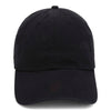 Paramount Apparel Black Caps 101 Garment Washed Cap