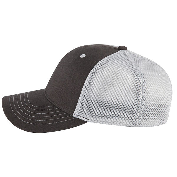 Paramount Apparel Charcoal/White Structured Cotton Twill Cap