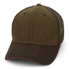 Paramount Apparel Earth Olive/Cigar Dirty Washed Mesh Cap