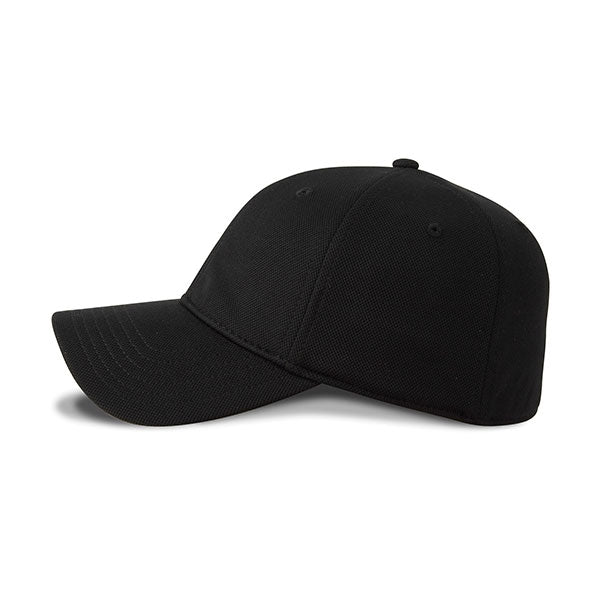 Paramount Apparel Black CoolQwick Fitted Cap