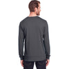 Fruit of the Loom Men's Charcoal Grey ICONIC Long Sleeve T-Shirt