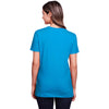Fruit of the Loom Women's Pacific Blue ICONIC T-Shirt