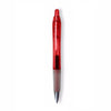 BIC Clear Red Intensity Clic Gel Pen with Blue Ink