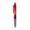 BIC Clear Red Intensity Clic Gel Pen with Blue Ink