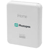 iHome White PocketPrint3 Smartphone Photo Printer