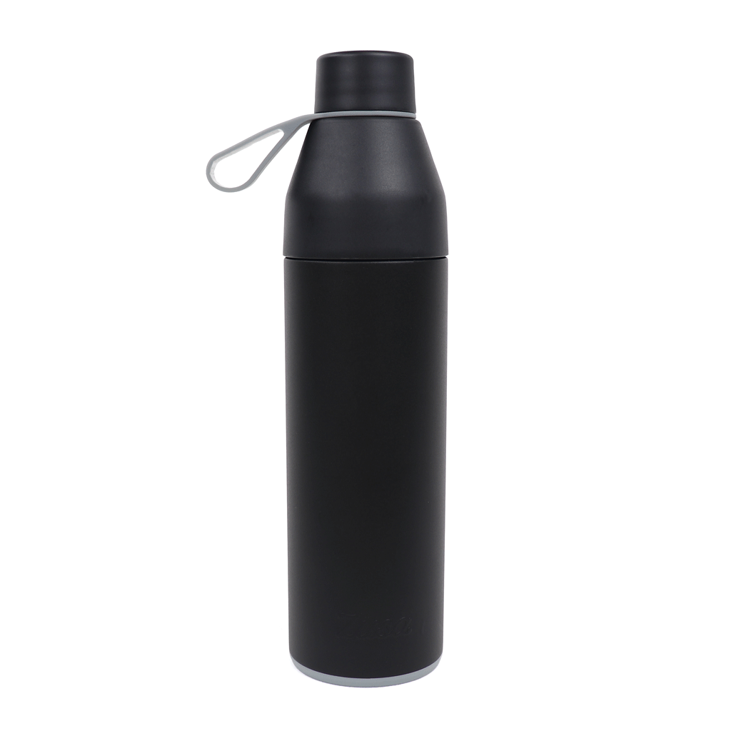Zusa Black Sidekick Water Bottle 20 oz Custom Water Bottles Merch