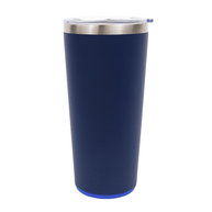 Mens Stylish Navy Blue Personalized Gym Water Bottle