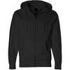 Independent Trading Co. Unisex Black Hooded Full-Zip Sweatshirt