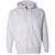 Independent Trading Co. Unisex Grey Heather Hooded Full-Zip Sweatshirt