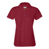 IZOD Women's Real Red Performance Poly Pique Polo
