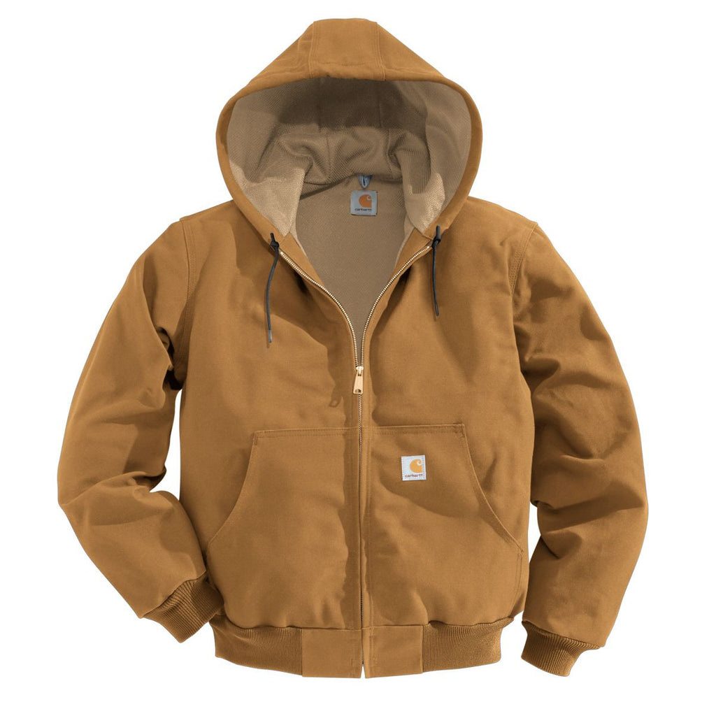 Carhartt Men's Brown Thermal Lined Duck Active Jacket
