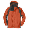 Port Authority Men's Dark Cadmium Orange/Shadow Ranger 3-in-1 Jacket