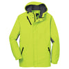 Port Authority Men's Charge Green/ Magnet Grey Cascade Waterproof Jacket