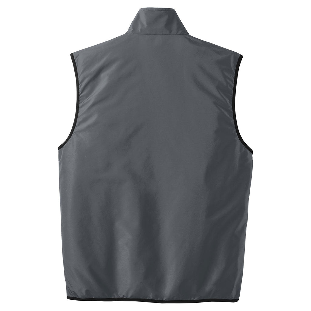 Port Authority Men's Steel Grey/True Black Challenger Vest