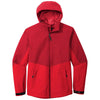 Port Authority Men's Sangria/True Red Tech Rain Jacket