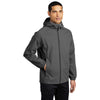 Port Authority Men's Graphite Grey Essential Rain Jacket