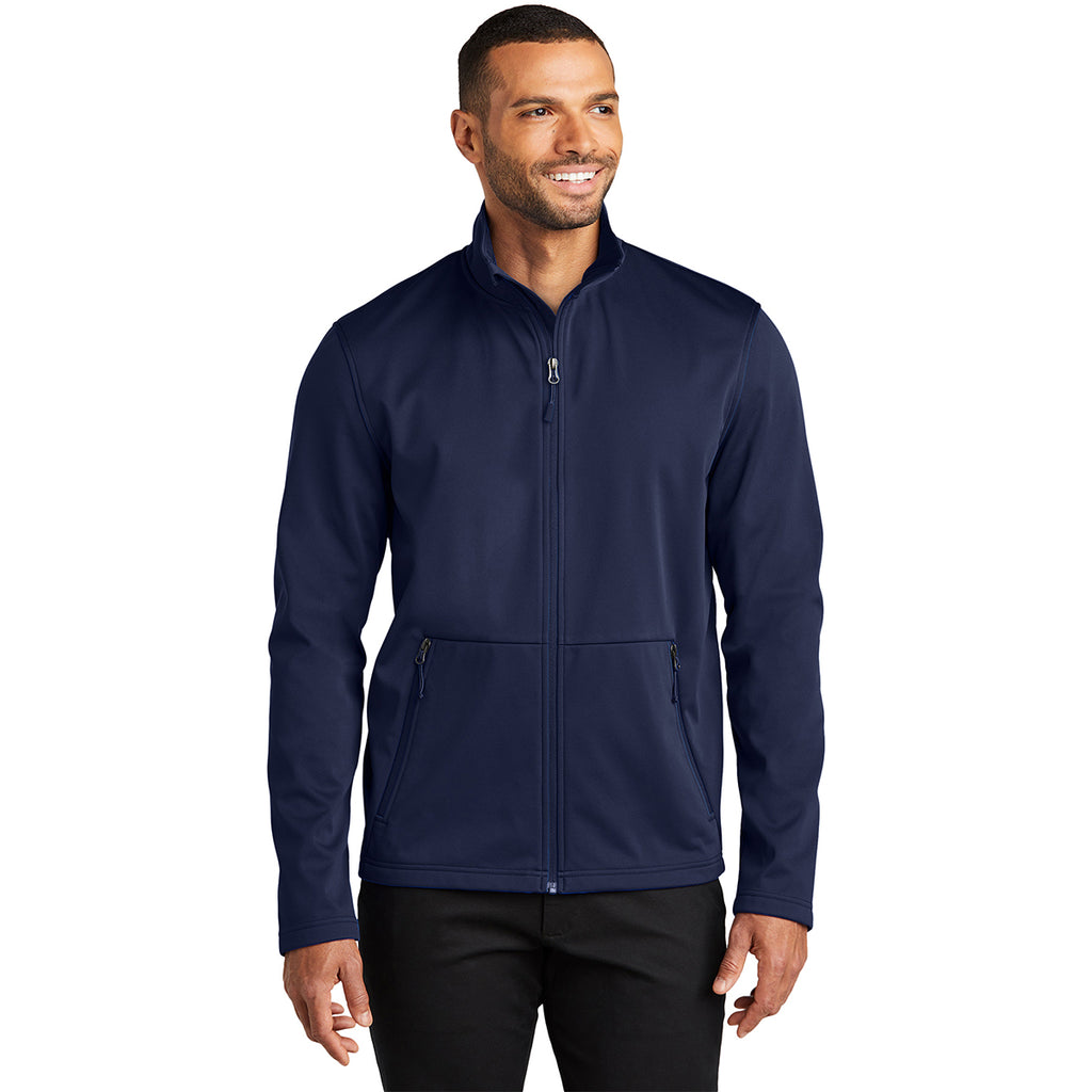 Port Authority Men's True Navy Flexshell Jacket