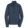 Port Authority Men's Dress Blue Navy Active 1/2-Zip Soft Shell Jacket