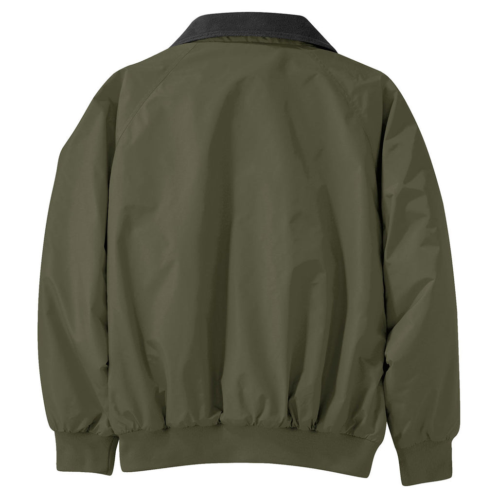 Port Authority Men's Ivy Green/Black Challenger Jacket
